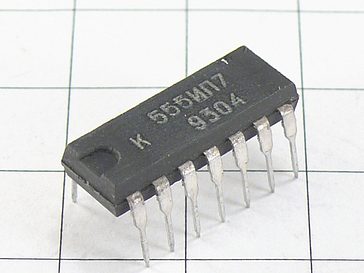 Микросхема К555ИП7