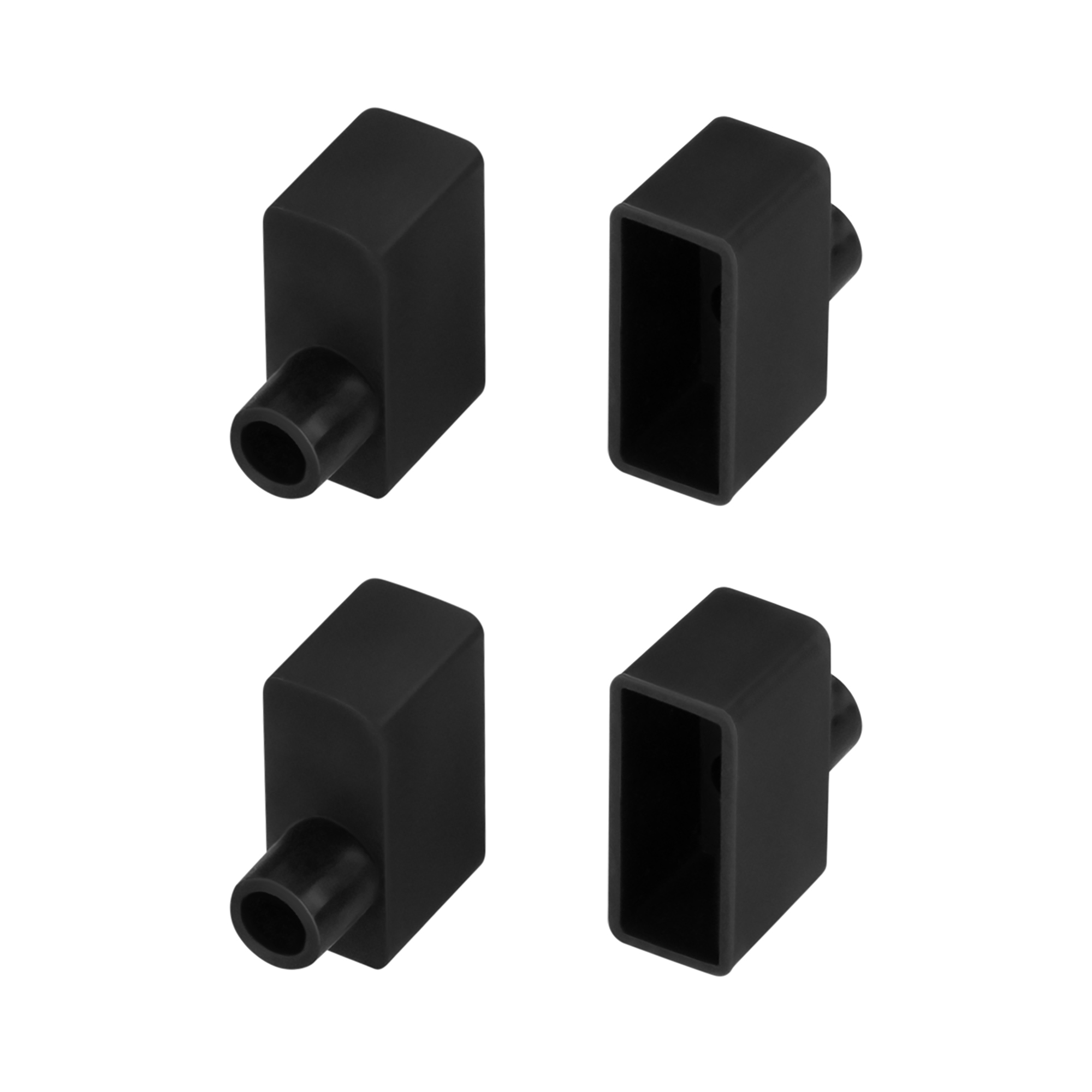 Заглушка WPH-FLEX-0616-SIDE BLACK с отверстием 045880 - Черная заглушка с отверстием для силиконового профиля WPH-FLEX-0616-SIDE. Материал - силикон. В комплекте 4 заглушки. Цена за комплект.