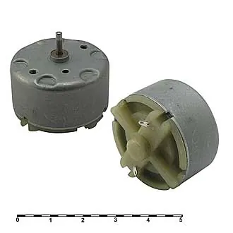 R500-14415  3.0V - Электродвигатель 3V 0,11Вт, 1800/1391об/мин 20х32мм вал 2х9мм