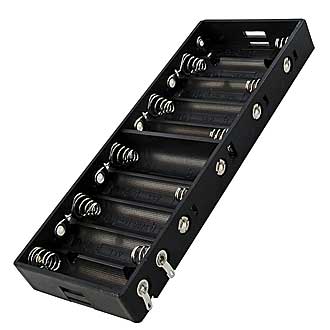 BH3101 AA  10X1 - Батарейный отсек BH3101 AA 10x1, открытый, под пайку