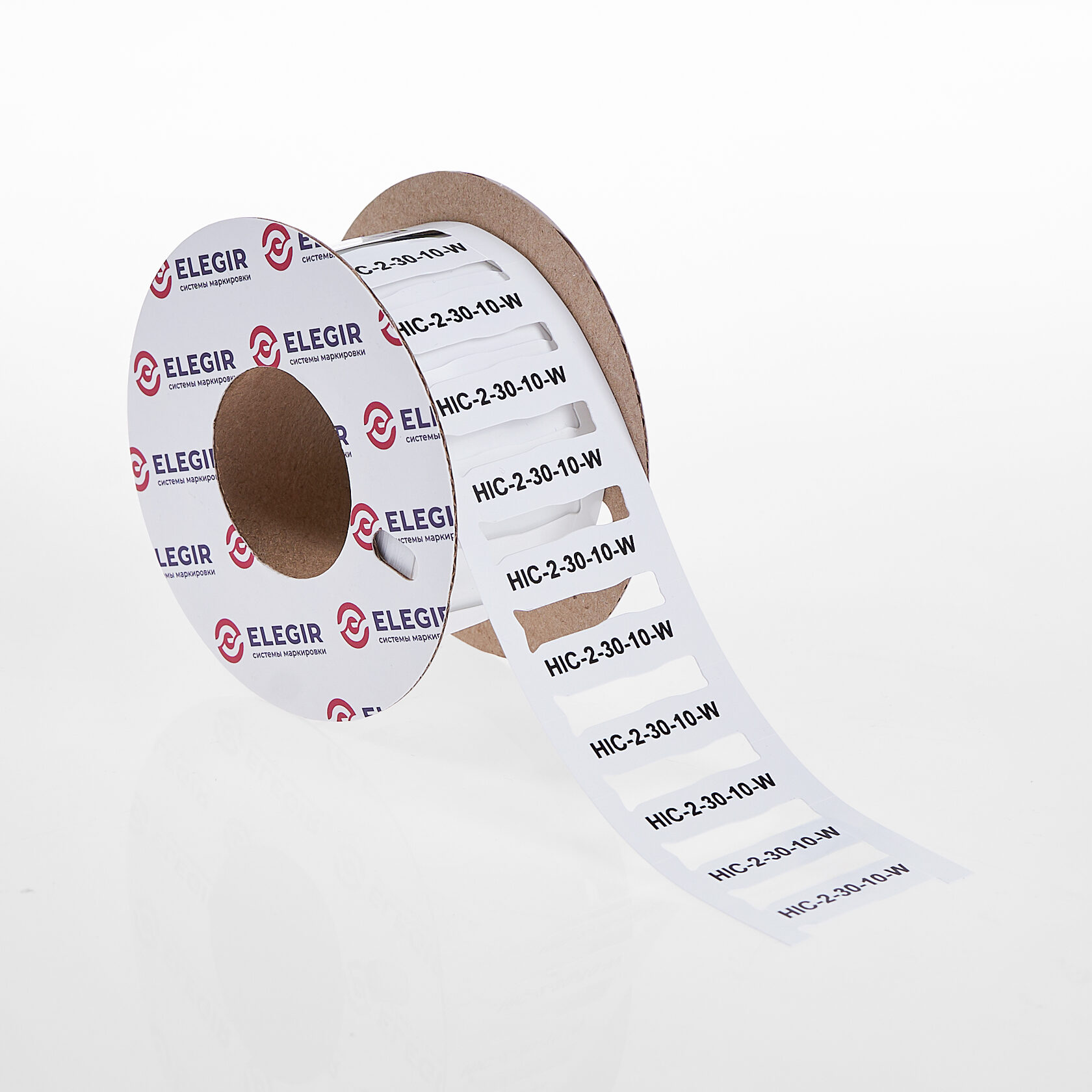 Маркер для контейнеров HIC-2-30-10-W - Маркер для конейнеров CHL, STC, DMP, высота 10 мм, длина 30 мм, цвет белый, для принтера: RT200, RT230, в упаковке 400 маркеров