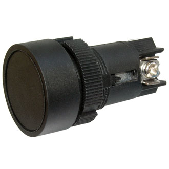 LXA2 (3SA5)-EA121 OFF-(ON) - Кнопочный переключатель серии 3SA5 с потайным толкателем без фиксации на замыкание, NO, 240В, 3А