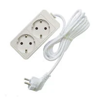Удлинитель 2х5м с заземл. 10А IP20 2.2кВт ПВС 481S-9205