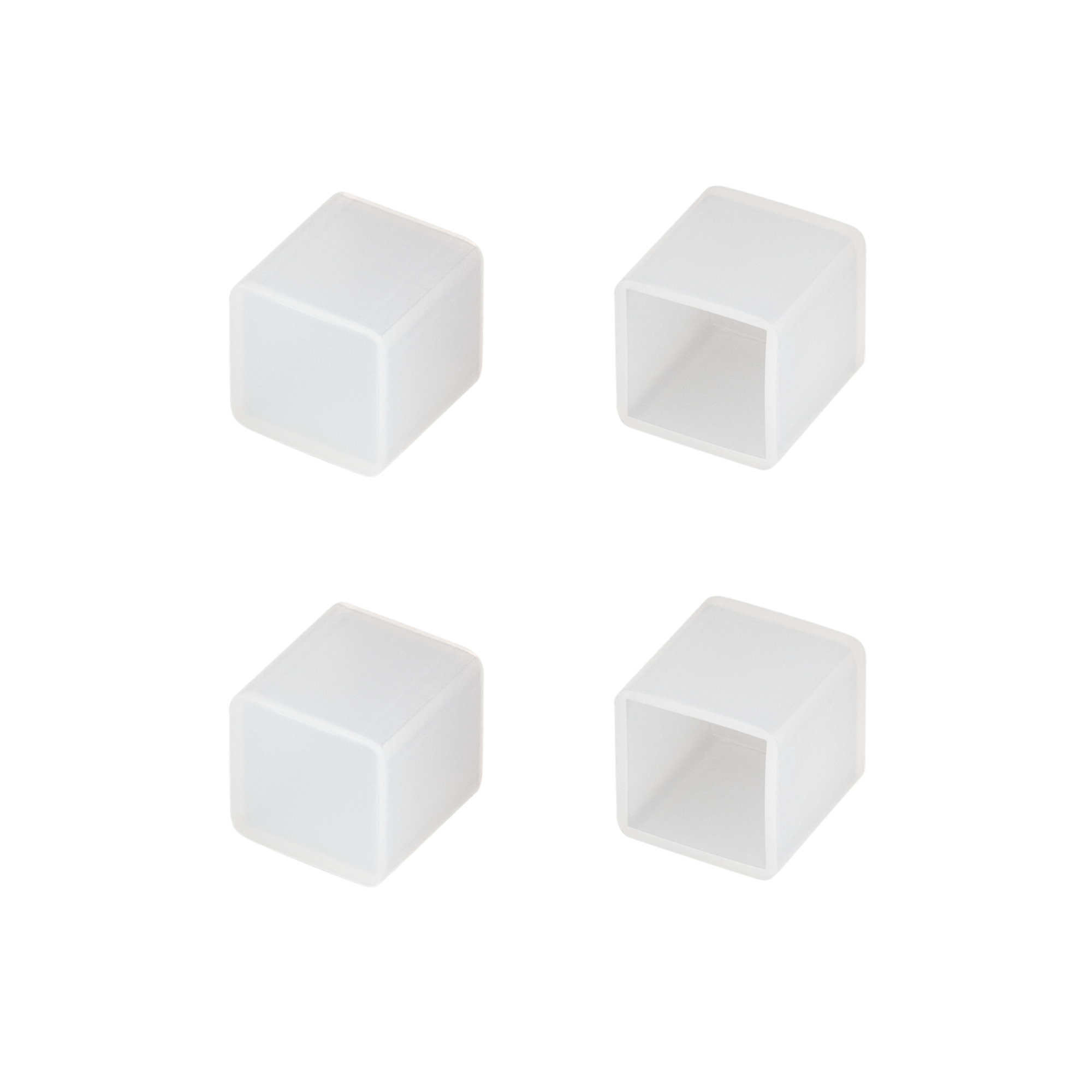 Заглушка WPH-FLEX-1414-TOP WHITE глухая 040861 - Заглушка глухая для силиконового профиля WPH-FLEX-1414-TOP. Материал - силикон. В комплекте 4 заглушки.