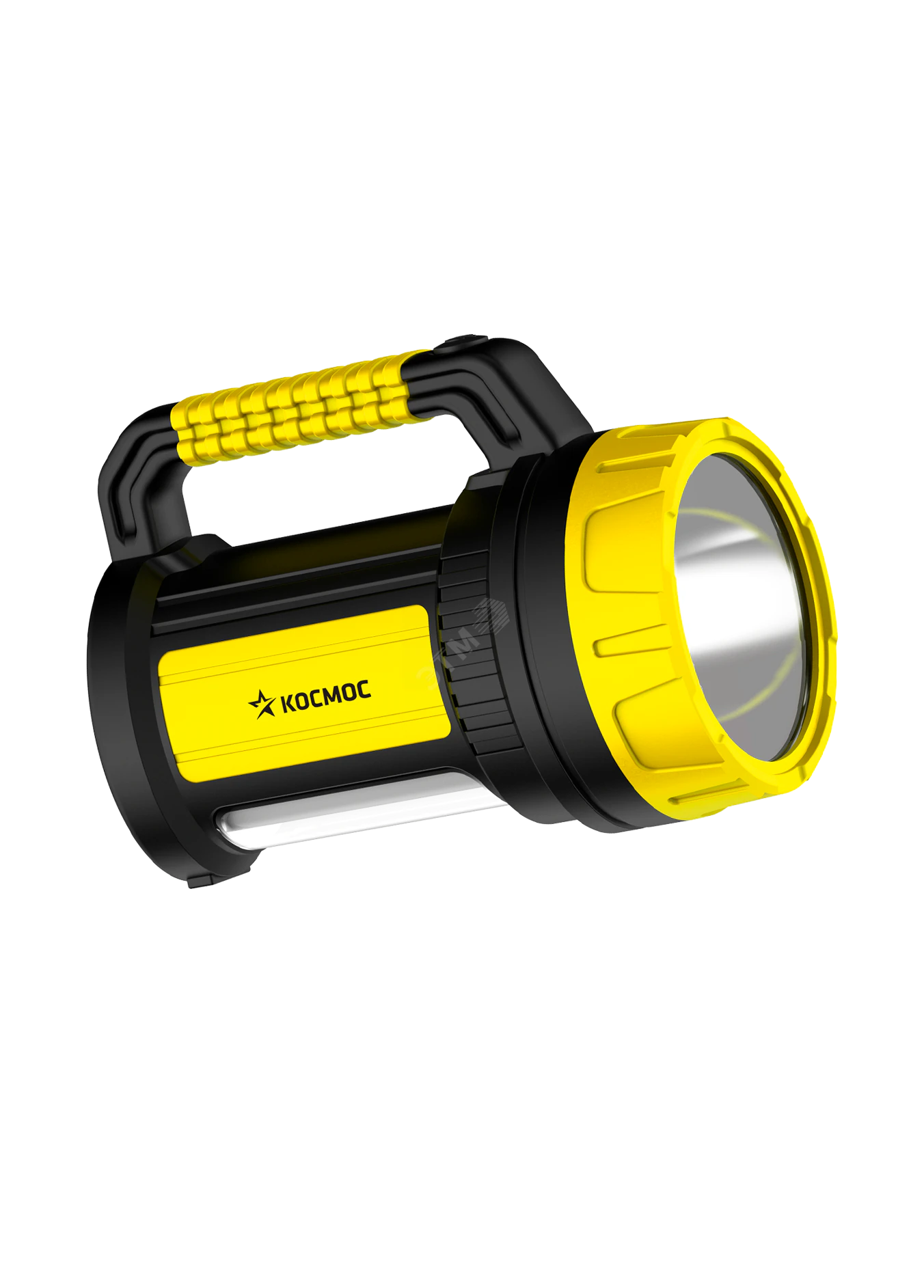 Фонарь аккумуляторный LED 5Вт 3 режима боков. панель 10Вт ЗУ 220/12В KOCAc2005W_Ex