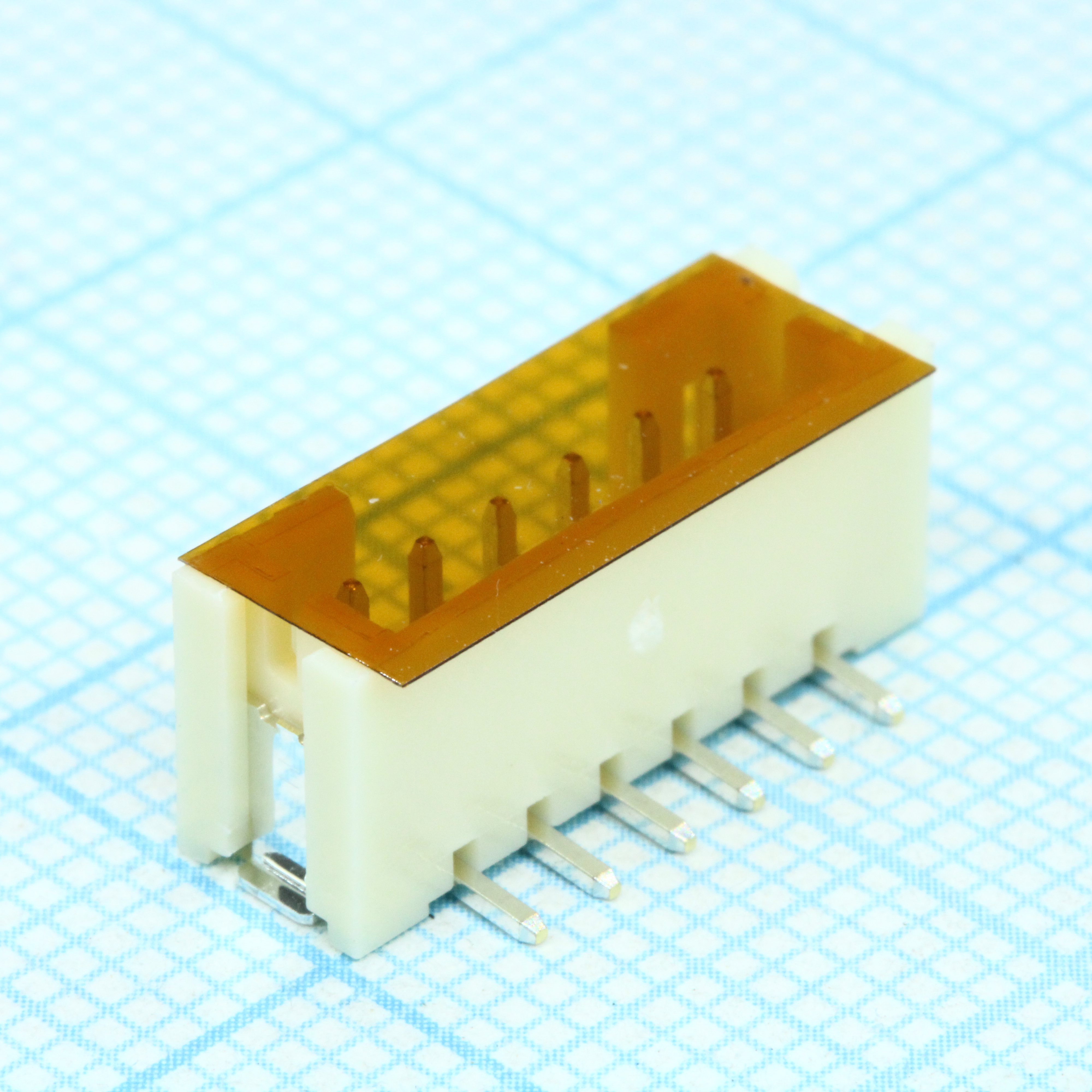 B6B-PH-SM4-TBT (LF)(SN) - Pin Header, Wire-to-Board, 2 мм, 1 ряд(-ов), 6 контакт(-ов), Поверхностный Монтаж, Серия PH