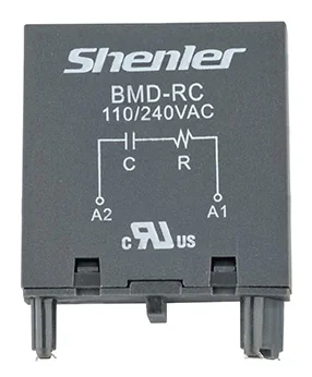 Модуль BMD-RC 110-240V AC - Модуль для реле, 110 - 240VAC/DC, резистор, конденсатор, цвет: черный, для колодок: STB14, SEB11-E, SUB*-E, GZP8, GZP11, MT 78 740(745)