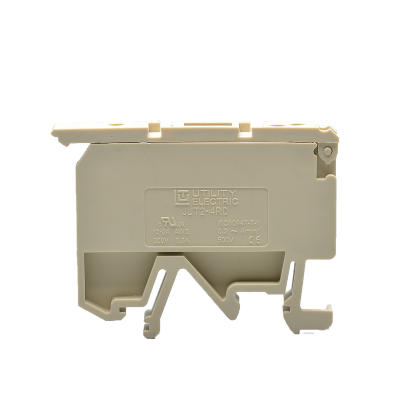 Предохранительная клемма JUT2-4RD/LA250-CM - Предохранительная клемма, LED250V, тип фиксации провода: винтовой, номинальное сечение: 4 мм кв., 500V, ширина: 6,2 мм, цвет: желто-зеленвй, тип монтажа: DIN35