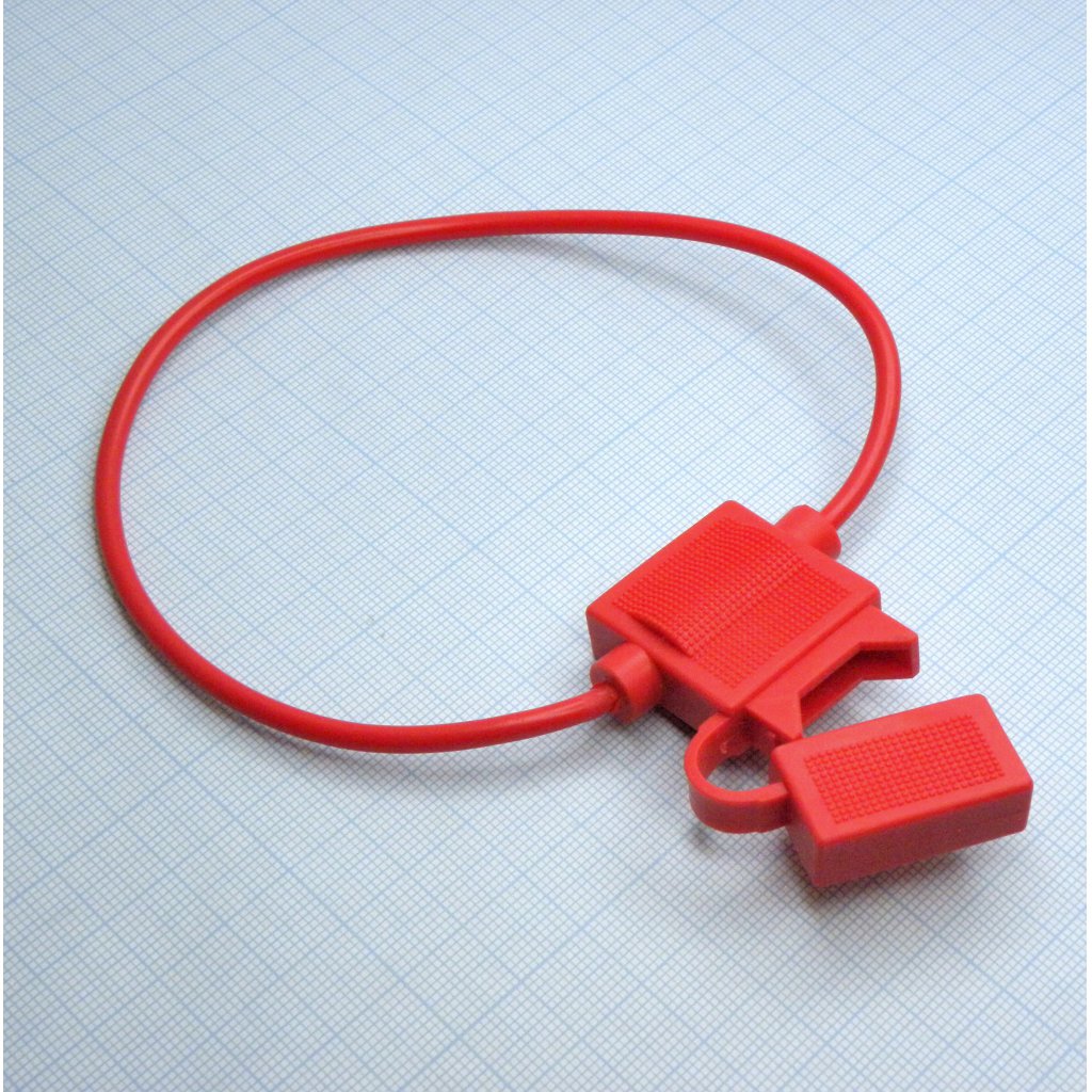 ZH708 - Держатель предохранителя авто на провод с крышкой