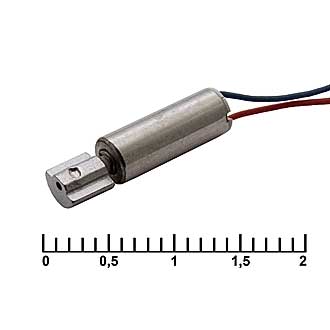 QX- 4A   3.0V ВИБРО - Микродвигатель 3V 12,2х4мм вибро