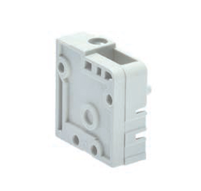 Клемма Wiecon 8485/ 1 TOP V - Клемма на печатную плату, подвод кабеля сверху, 1 полюс, шаг: 7,62 мм, винтовая фиксация провода, без маркировки, 400V, 16А, цвет: серый, серия 8485 TOP V