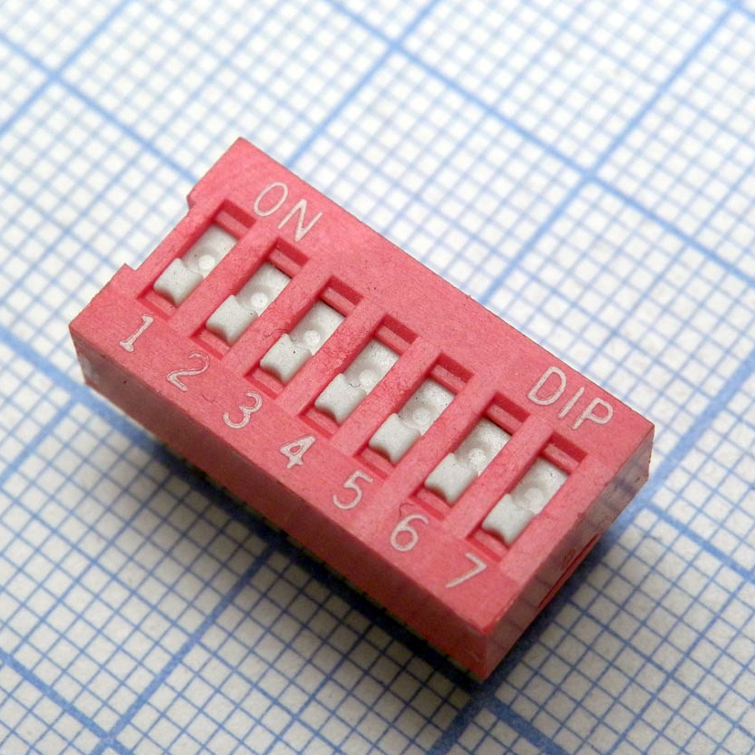 DSR-07-V - движковый переключатель