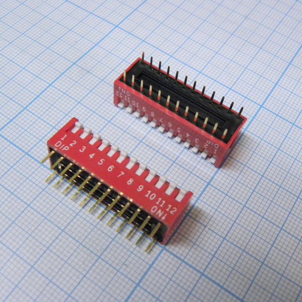 DP-12-V (NDP-12-V) - движковый переключатель