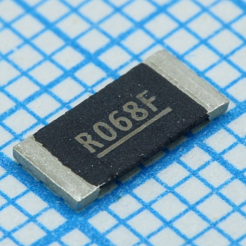 WSL2512R0680FEA - ЧИП-резистор металлополосковый 2512 0.068Ом ±1% 1Вт ±75ppm/°C автомобильного применения лента на катушке