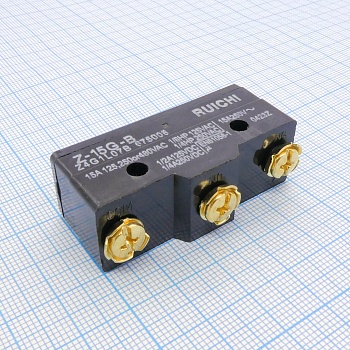 Z-15G-B - Микропереключатель с кнопкой под винт 15A, 250В