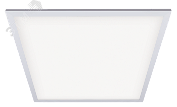 Светильник светодиодный ДВО-6012 Опал 36w 6500K IP40 230V 595х595х19mm 100mA ФАZA 5034525B