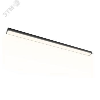 Светильник светодиодный ДПО-24вт 4000K 1950Лм IP40 черный 5051911