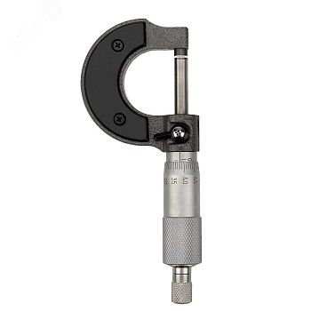 Микрометр МК 0-25мм - Высокая точность измерения с шагом 0.01мм, закаленная сталь