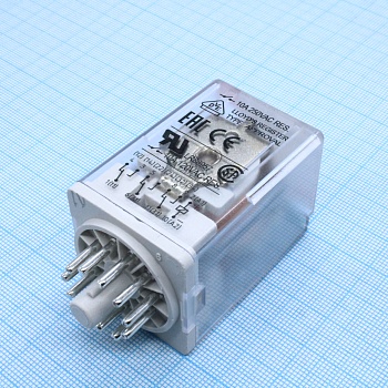 R15-2013-23-1220-WTLD - Реле 220VDC 3 контактных группы на переключение 250VAC/10А