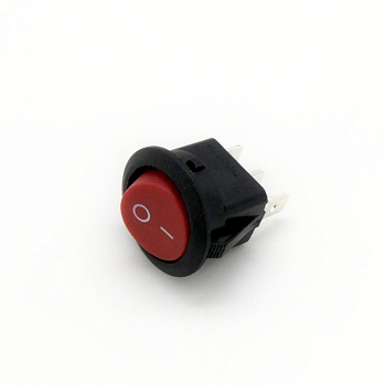 DS SC-777-102 Ч/К - 2 полож. 3 конт(4.8) 250V/6A AC, 1 группа на переключение, без подсветки