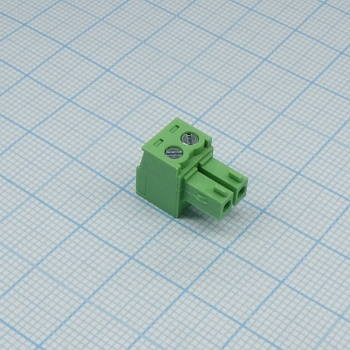 15EDGK-3.81-02P-14-00A(H) - Разъемный клеммный блок, 2 контакта. Серия 15EDGK-3.81