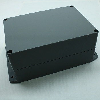 G340MF - Герметичный корпус из прочного ABS пластика с фланцем, IP65, темно-серый