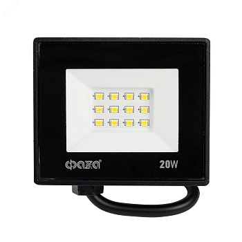 Прожектор светодиодный СДО-20 20Вт 6500К 1600Лм IP65--ФАZА 5047266