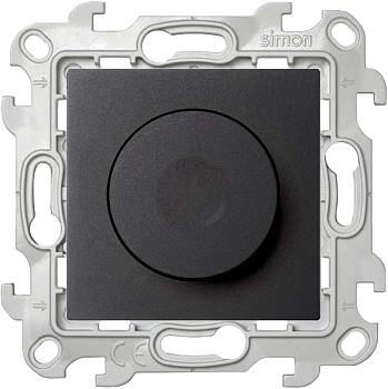 Механизм светорегулятора 1-кл. 1п 2мод. СП 24 10А IP20 450В графит 2410313-038