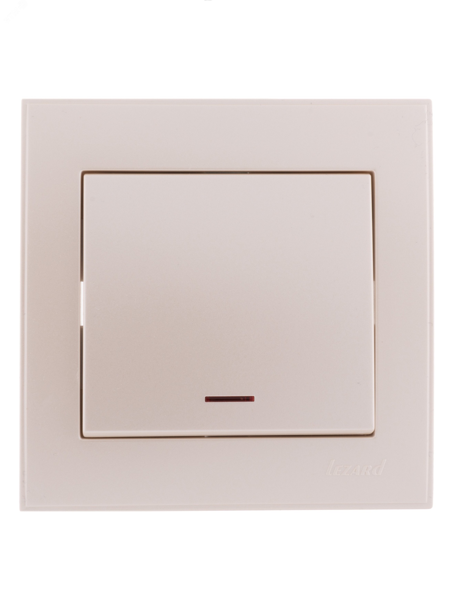 Выключатель RAIN с подсветкой жемчужно-белый перламутр 703-3030-111