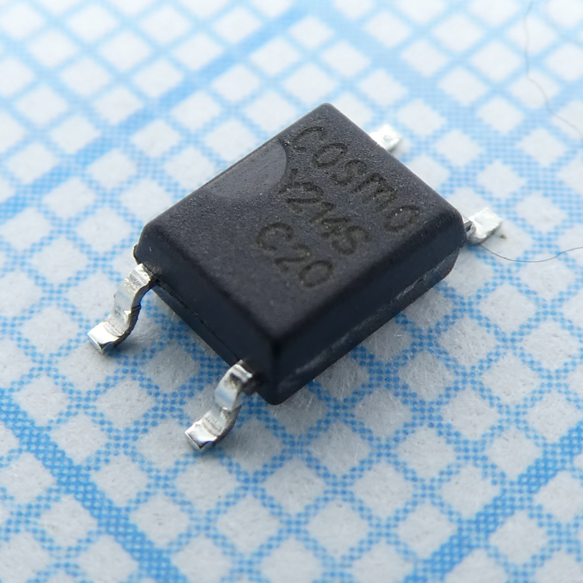 KAQY214S - Опто Твердотельное реле 400В/0.13А 0.55Вт -30...+85C  1.5кВ  нормально разомкнутное