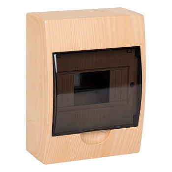 Щит ЩРН-П-6 IP41 светлое дерево PROxima pb40-n-6-light