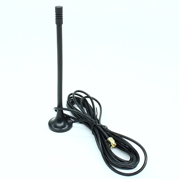 ANT 2.4 BY-2400-03 SMA-M 3M - Внешняя антенна на 2,4ГГц, кабель с SMA-M разъемом, длина 3м., 30х142мм, 5dBi, крепление магнит