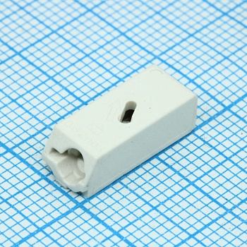 DG2003-6.0-01P-11-01A(H) - Нажимной безвинтовой клеммный блок 1 контакт. Зажим типа торцевой контакт. Серия DG2003-6.0