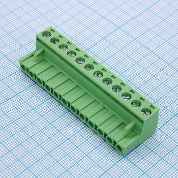 2EGTK-5.0-12P-14-100 - Разъемный клеммный блок, 12 контактов. Серия 2EGTK-5.0
