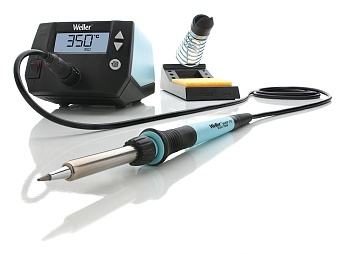 WE 1010 Soldering station 230V UK F/G - Цифровая одноканальная паяльная станция 85 Вт 220 В, в комплекте блок управления WE1, паяльник WEP70, подставка PH70