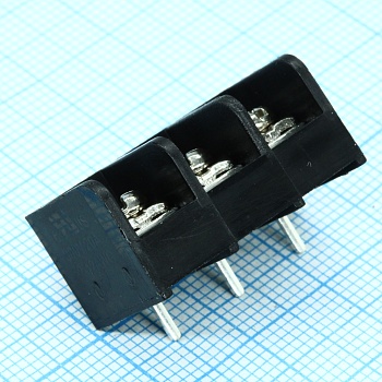 DG36S-B-03P-13-00A(H) - Барьерный клеммный блок 3 контакта. Серия DG36S-B
