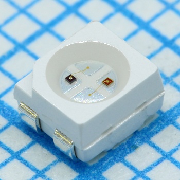 FYLS-3528URUGC-ACAC - Светодиод smd 3,5х2,8мм/красный/631нм/500мкд - зеленый/574нм/350мкд/прозрачный/110°