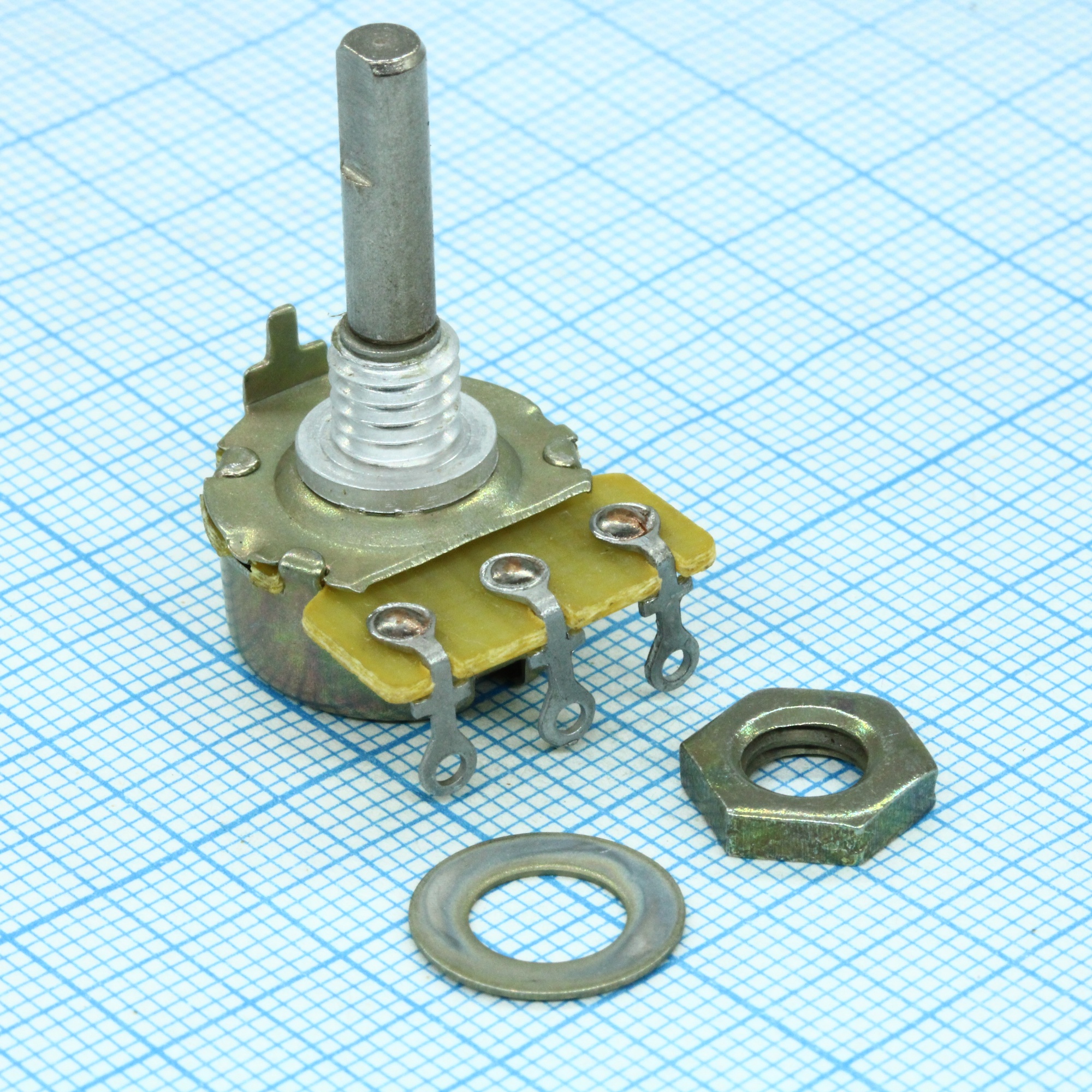 СП3-4АМ В 3-20 30% 1М - Резистор переменный подстроечный непроволочный 1МОм 0.125Вт ±30%