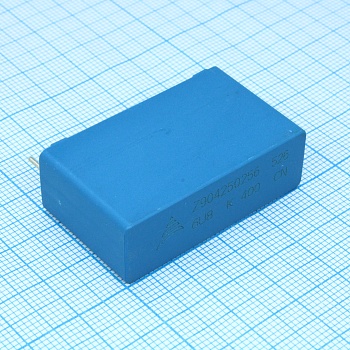 B32526R6685K - Конденсатор металлоплёночный полиэтилентерефталатный 6.8мкФ 10% 400VDC RADIAL