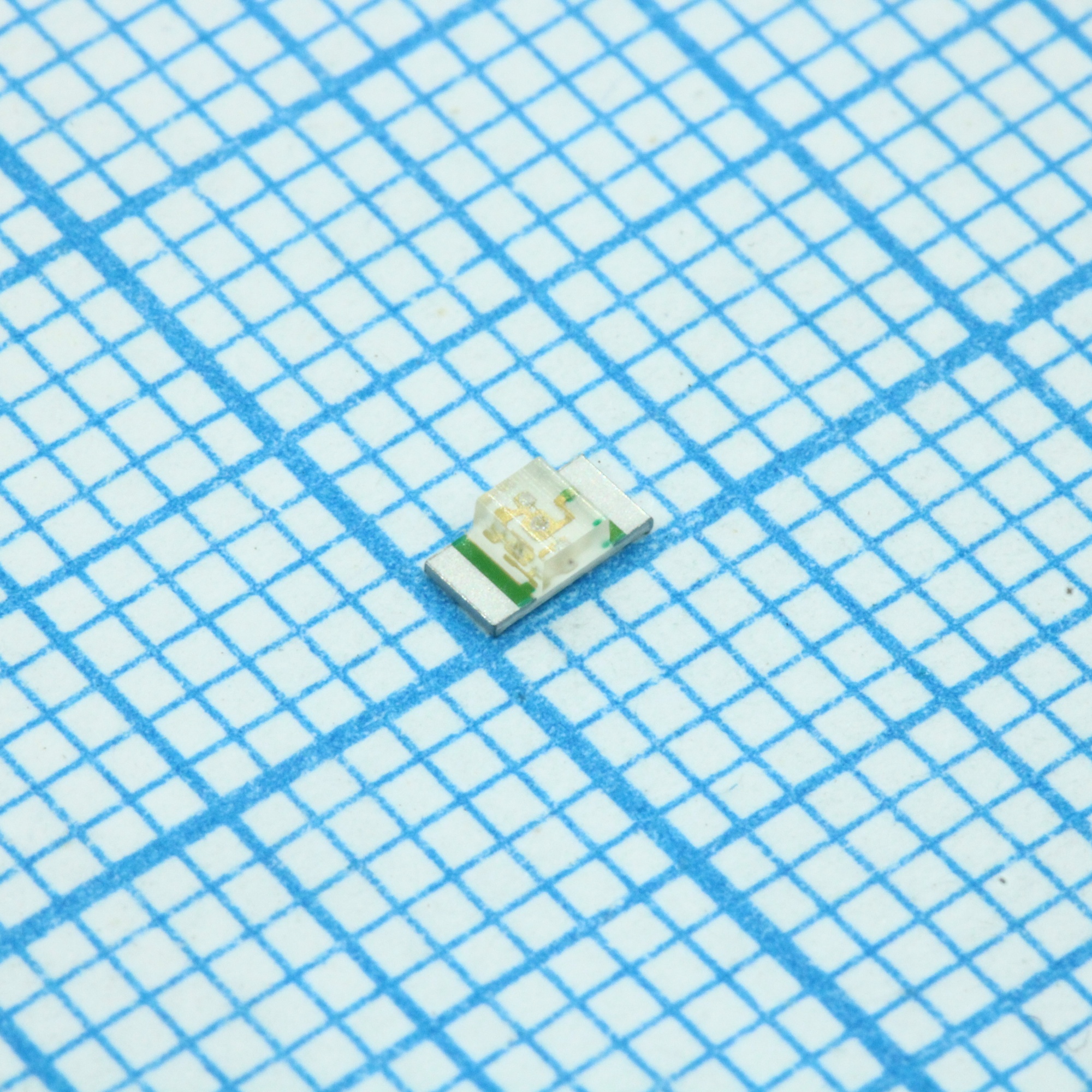 KPTR-3216ZGC - Светодиод smd 3,2х1,6мм/зеленый/525нм/300-600мкд/прозрачный/140°