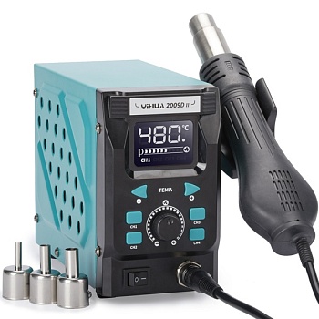 YIHUA 2009D-II - Термовоздушная паяльная станция 700Вт
