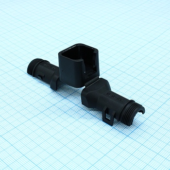 1011-263-0405 - Корпус автомобильного разъема (кожух), полиамид 6/6 коробка