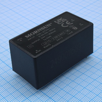 LD15-23B24R2-M - Преобразователь АC-DC на печатную плату 15Вт выход 24 В/0.625 А