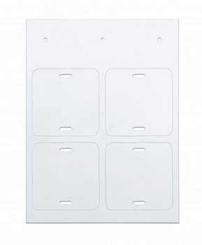 Маркировка для кабеля квадрат 55/55 (уп.40шт) DKC CIC55554SQW