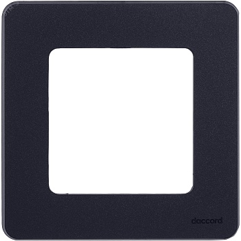 Рамка 1-м Inspiria антрацит Leg 673933