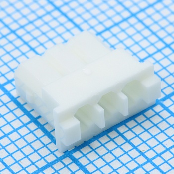 I-DS1069-03-SCW003 - Корпус разъема однорядный (розетка) 3 контакта шаг 2.5мм на кабель