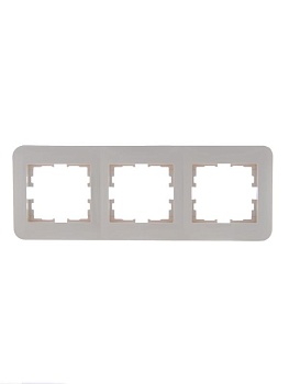 Рамка 3-м Karina Life горизонт. крем. 708-0300-148