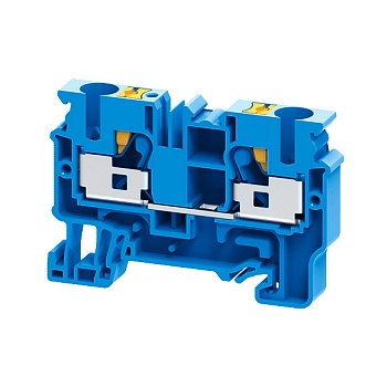 Клемма проходная push-in OptiClip CP-10-I-BU-57A-(0,5-10)-синий