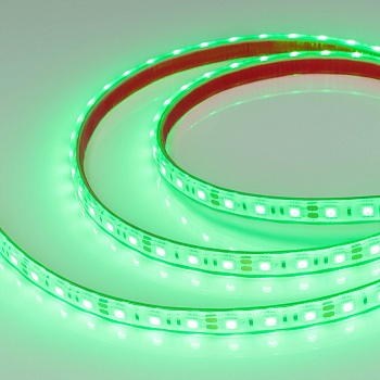 Лента герметичная RTW-PFS-B60-13mm 12V Green (14.4 W/m, IP68, 5060, 5m) 036442 - Светодиодная гибкая лента RTW-B60, герметичная IP68 (PFS-полная силиконовая экструзия). Светодиоды 5060, 60 шт/м (300 шт на 5 м), белая плата 13 мм, скотч 3M. Цвет ЗЕЛЁНЫЙ, у