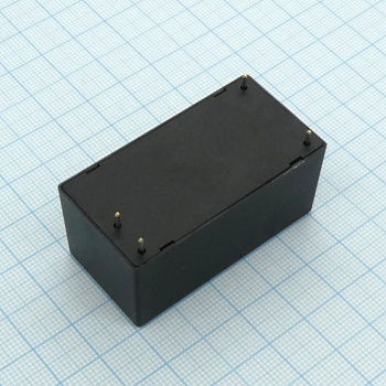 IRM-15-15 - AC-DC, 15 Вт, вход 85...264В AC 47...440 Гц, 120...370B DC, выход 15В/1А, изоляция 3000В AC, в корпусе на плату 52.4x27x24мм, -30...+70°C